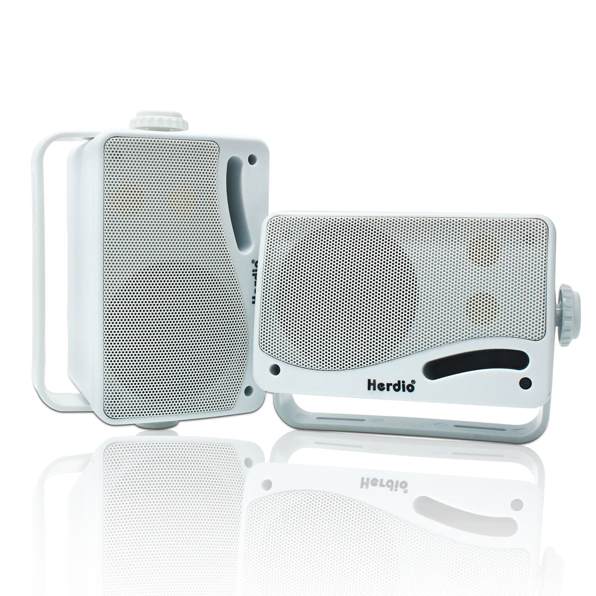 Herdio 3-way outdoor Bluetooth speakers 200 watts - premium sound quality for outdoor spaces