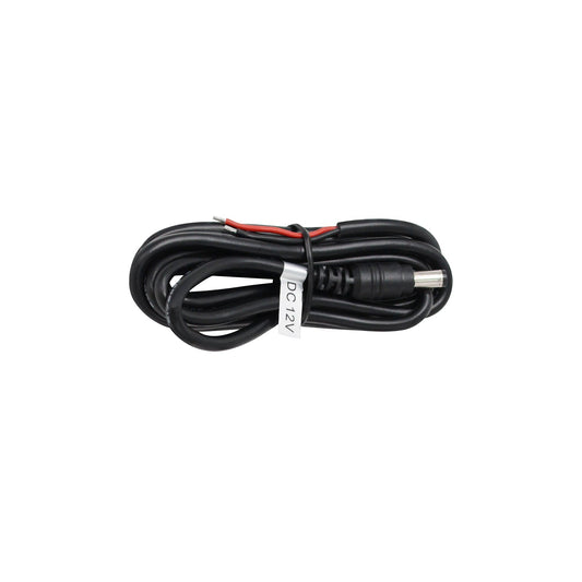 DC 12V power cord 2 meter length with red black wires for speaker systems