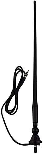 Masteronly Waterproof Marine Antenna Rubber Duck Dipole Flexible Mast FM AM Antenna for Boat Radio Car ATV UTV RZR SPA