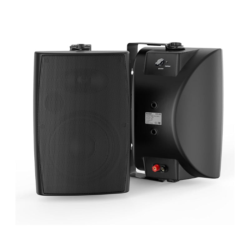 Masteronly 4"Indoor Outdoor Bluetooth Speakers IP66 Waterproof with Powerful Bass, 2-Way Wall Mount 200W - HOS402BT