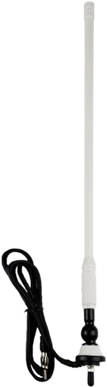 Masteronly Waterproof Marine Antenna Rubber Duck Dipole Flexible Mast FM AM Antenna for Boat Radio Car ATV UTV RZR SPA