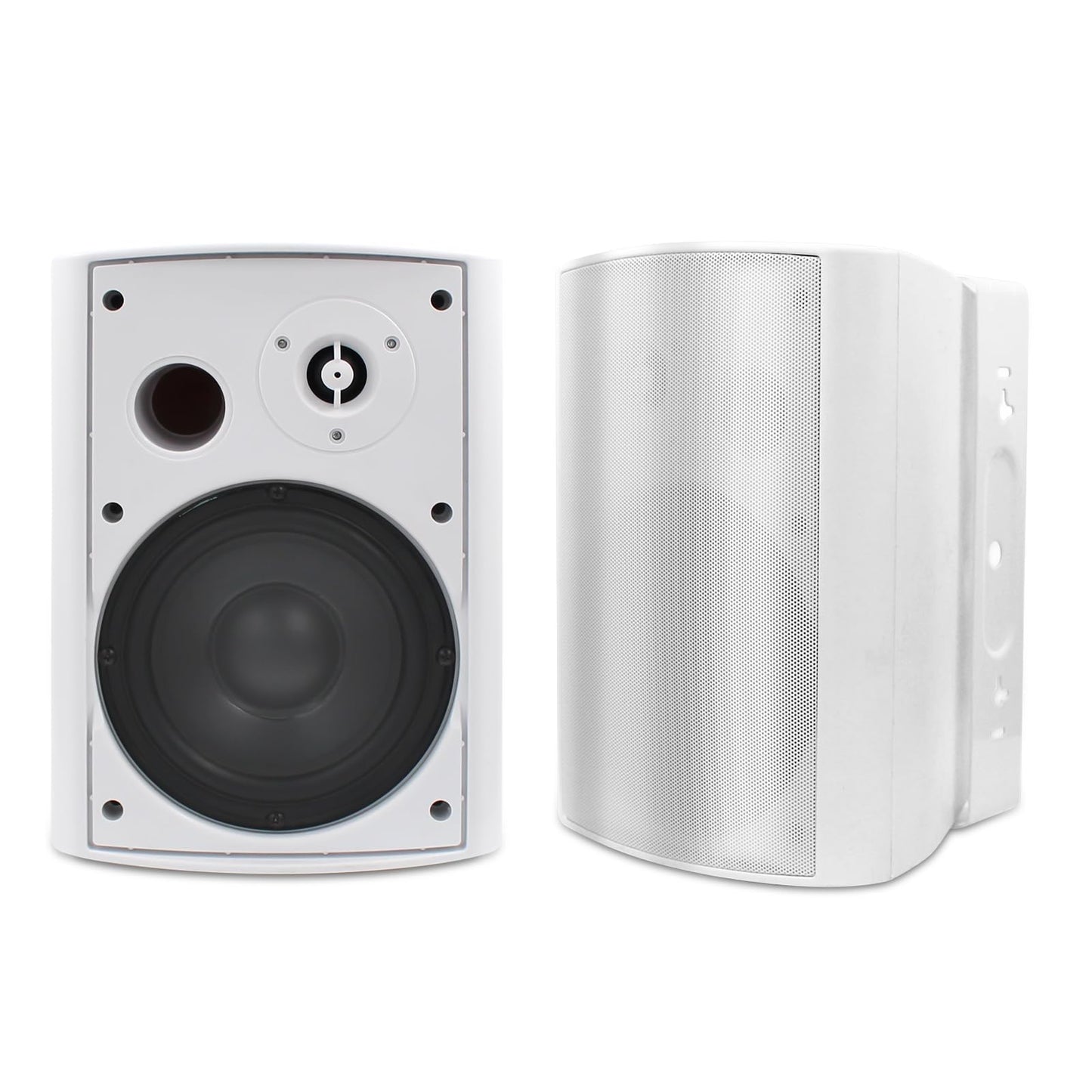 Herdio 6.5" Bluetooth Outdoor Speakers 400 Watts 2-Way Wired Sound System