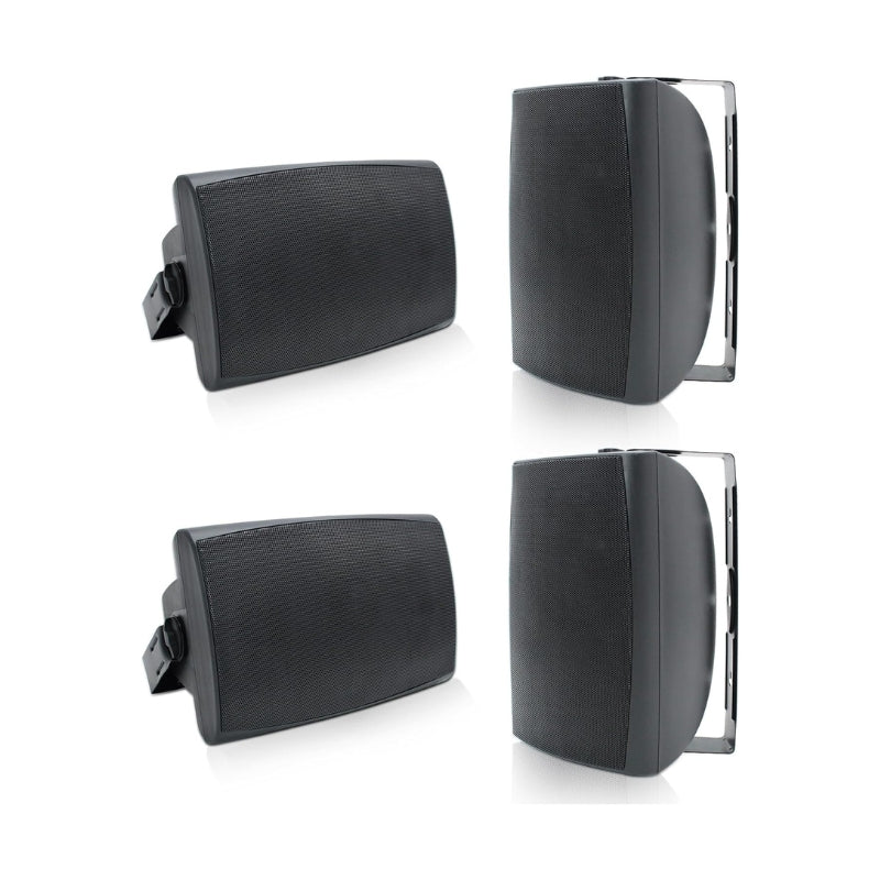 Masteronly 6.5" Outdoor Bluetooth Speakers 800W - Waterproof Wall Mount Speakers for Patio & Garden