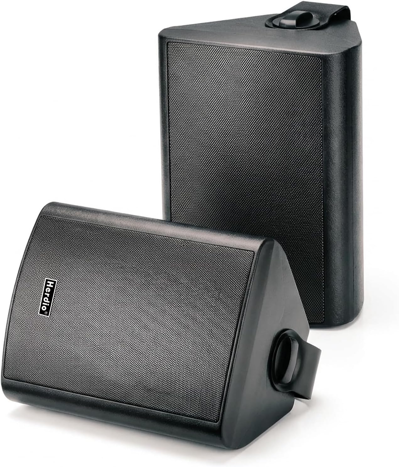Masteronly 6.5" 400W Outdoor Bluetooth Speakers, IPX5 Waterproof, Multi-Connection Up to 20 Units (2-Pack)