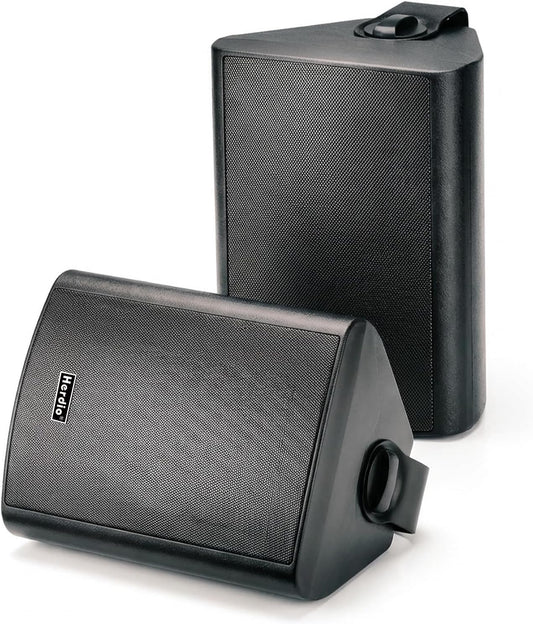 Masteronly 6.5" 400W Outdoor Bluetooth Speakers, IPX5 Waterproof, Multi-Connection Up to 20 Units (2-Pack)