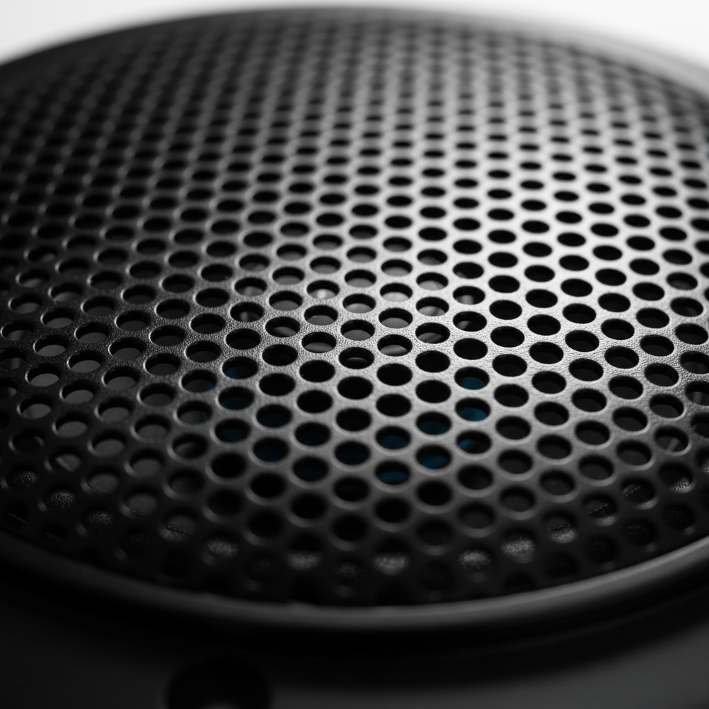  Herdio marine speaker component close-up detail - premium build quality
