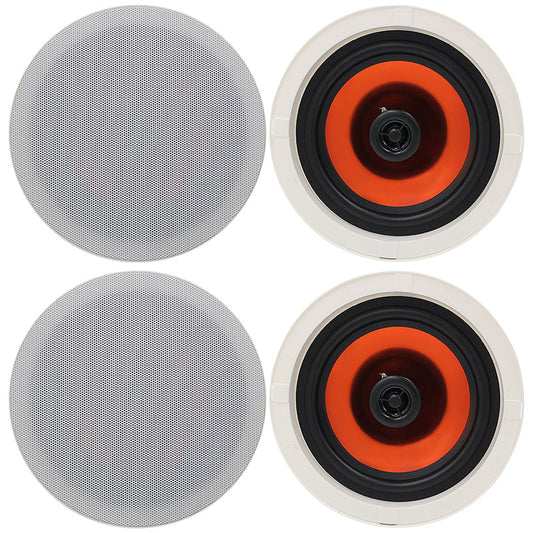 Herdio 6.5" In-Ceiling Speakers 600 Watts for Perfect Sound