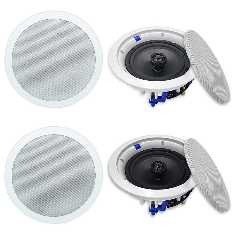 Herdio 6.5" In-Ceiling Speakers 640 Watts for Home Audio