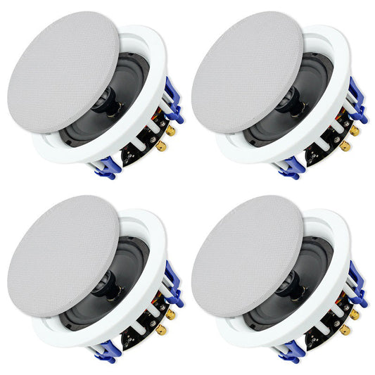 Herdio 6.5" In-Ceiling Speakers 640 Watts for Home Audio