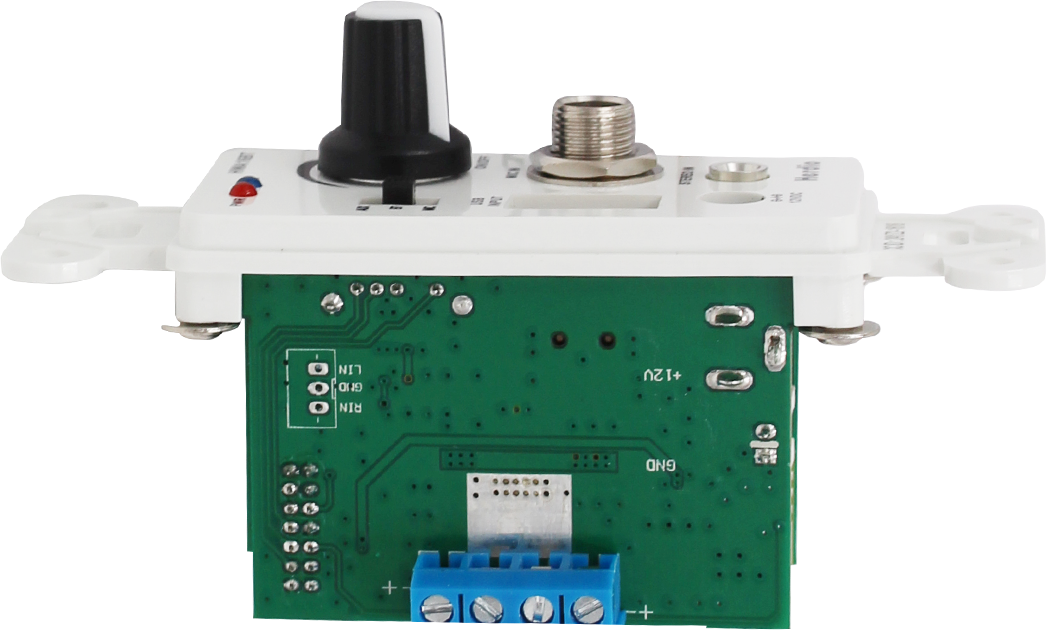 Herdio Wall Amplifier Installation Diagram - Easy In-Wall Mounting System