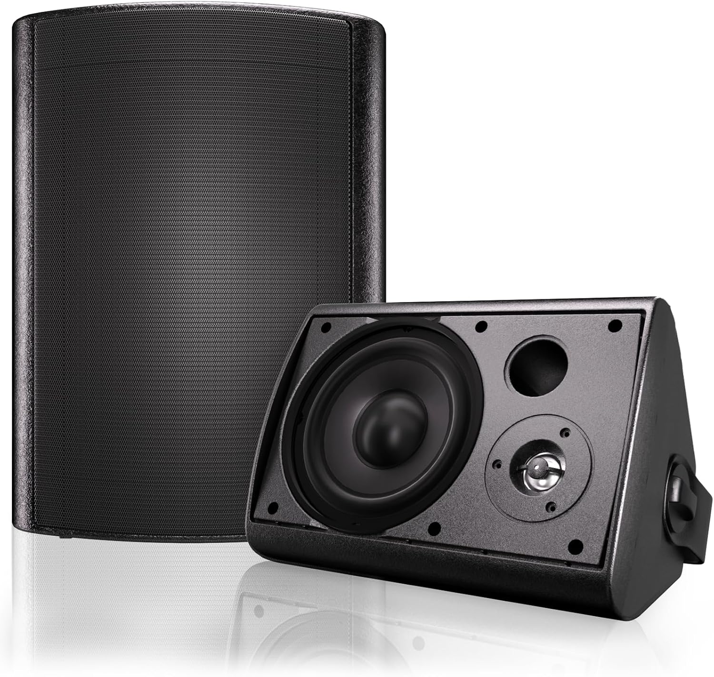 Masteronly 6.5" 400W Bluetooth Outdoor Speakers Weatherproof | Patio Pool Audio