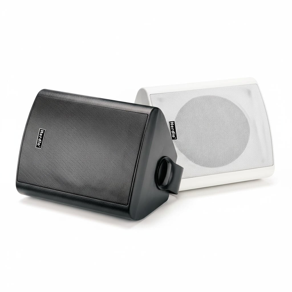 Masteronly 6.5" 400W Outdoor Bluetooth Speakers, IPX5 Waterproof, Multi-Connection Up to 20 Units (2-Pack)